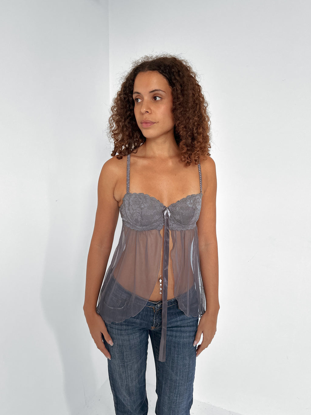 babydoll top — size xs/s