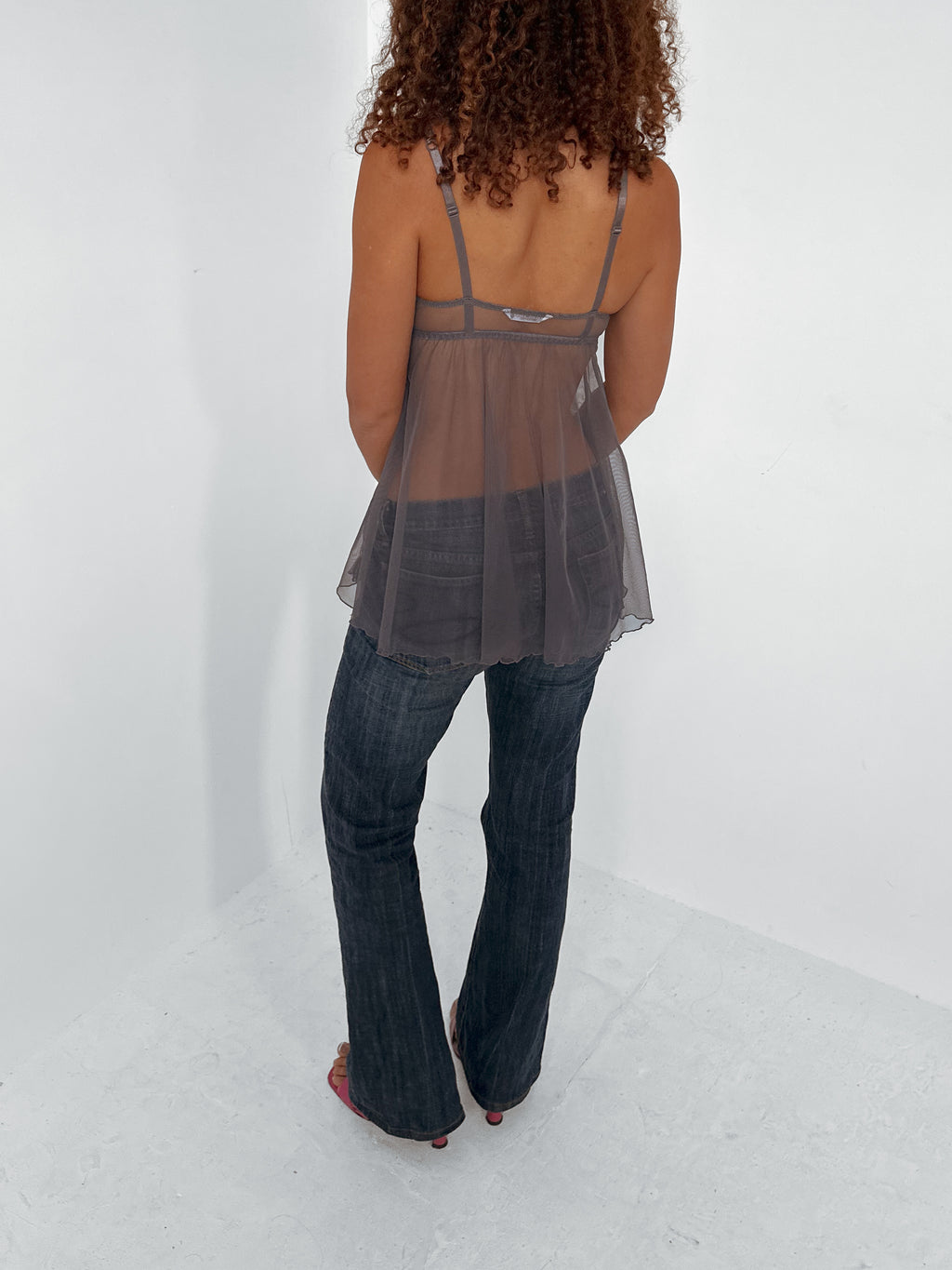 babydoll top — size xs/s