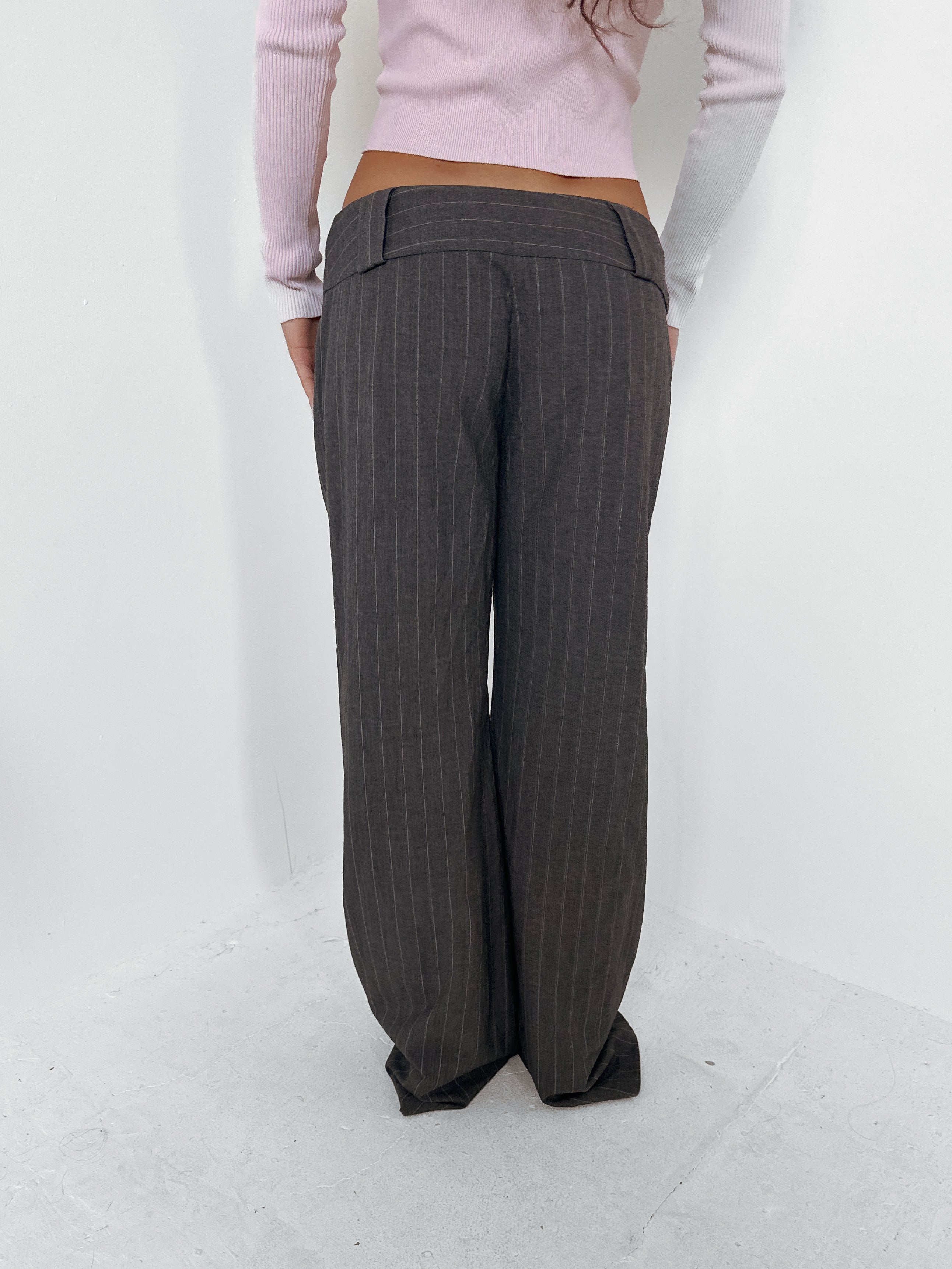 wide leg pants — size s/m