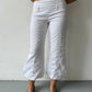 90's White Trousers ∙ SIZE S/M