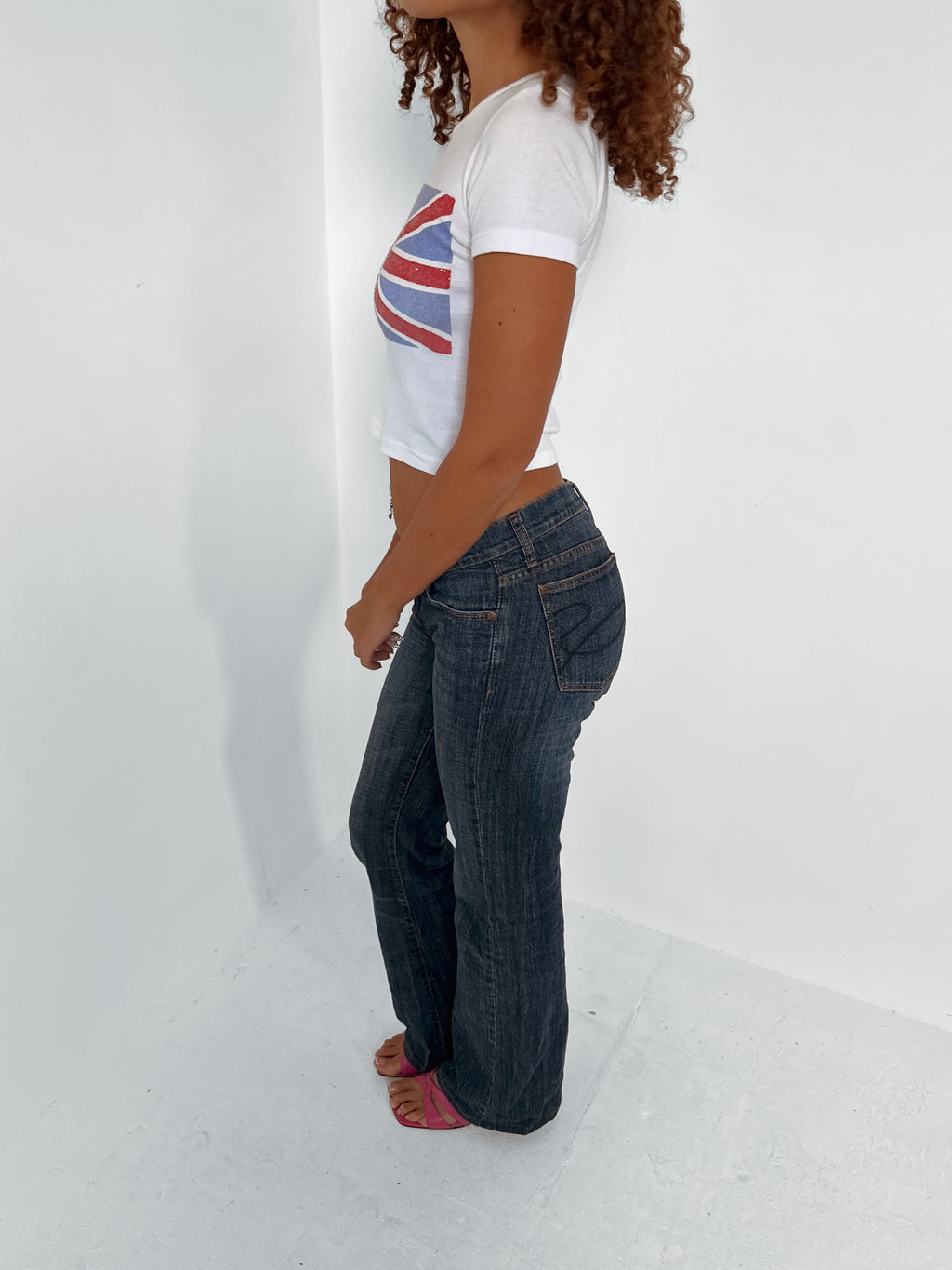 baby tee — size xs/s