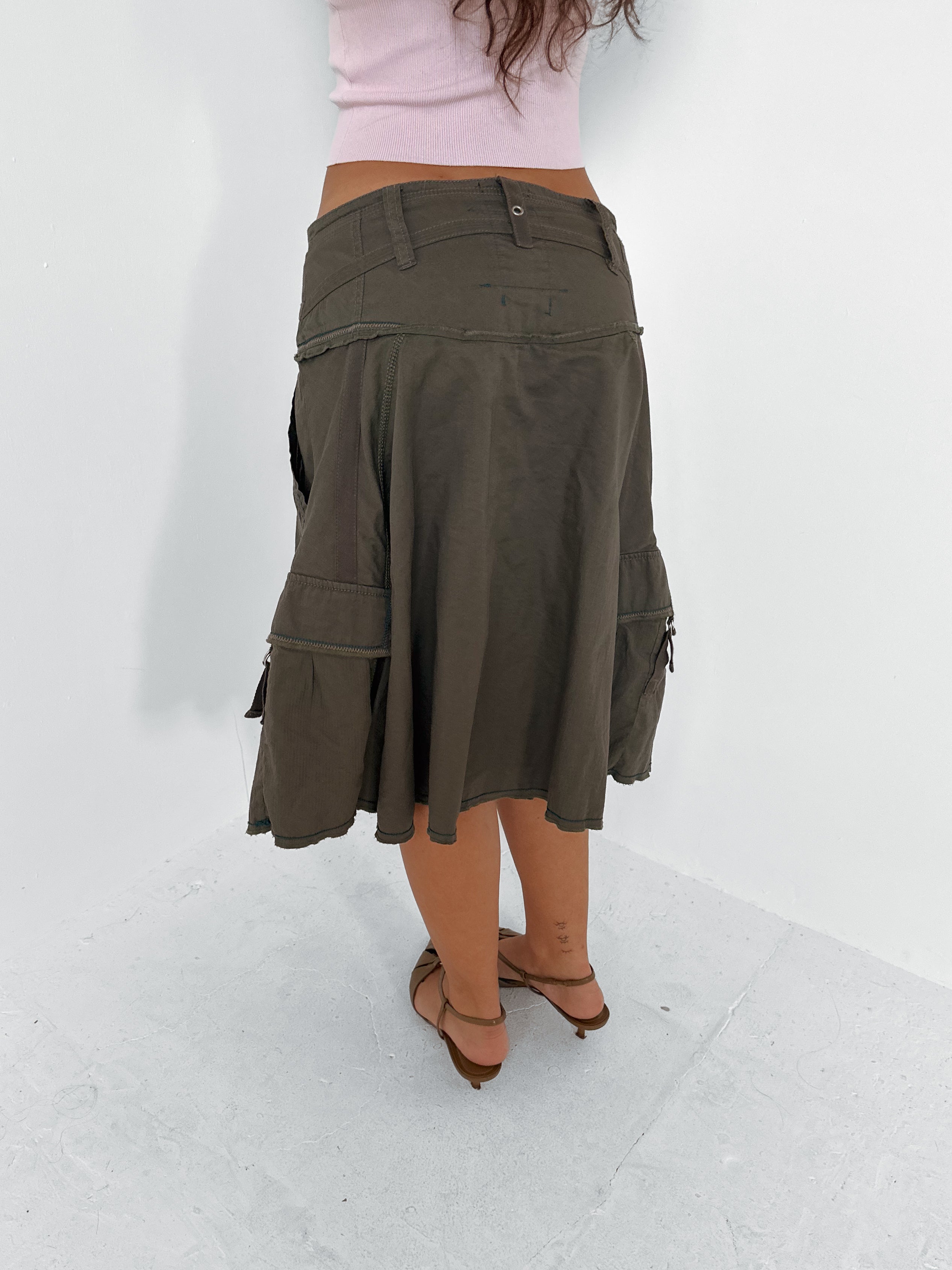 drop waist skirt — size s