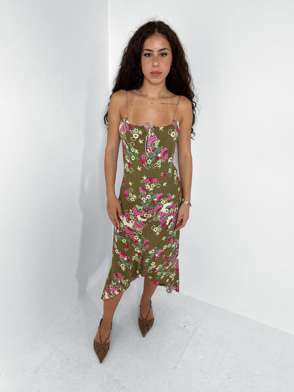 asymmetric dress — size s