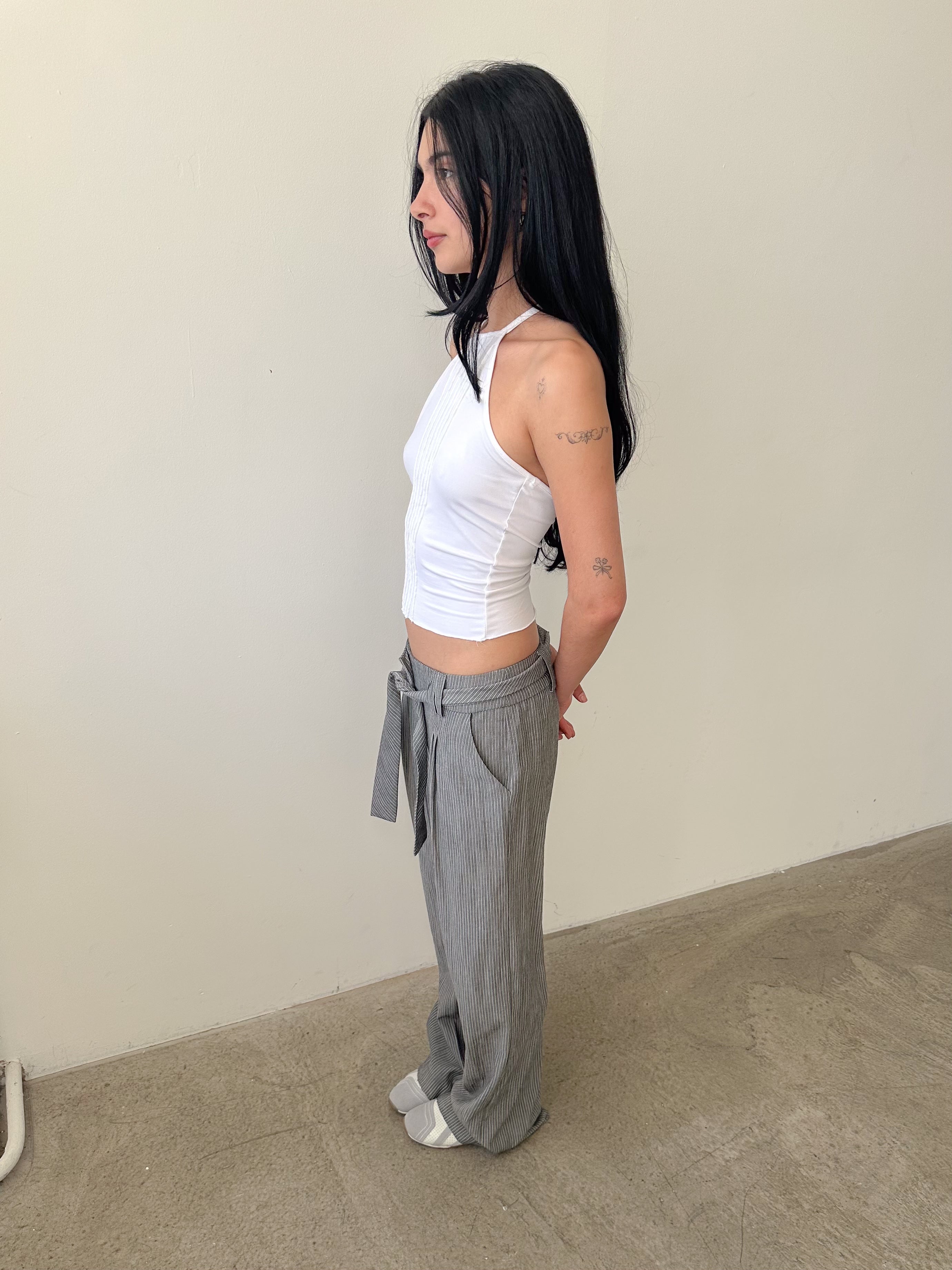 halter neck top / size xs