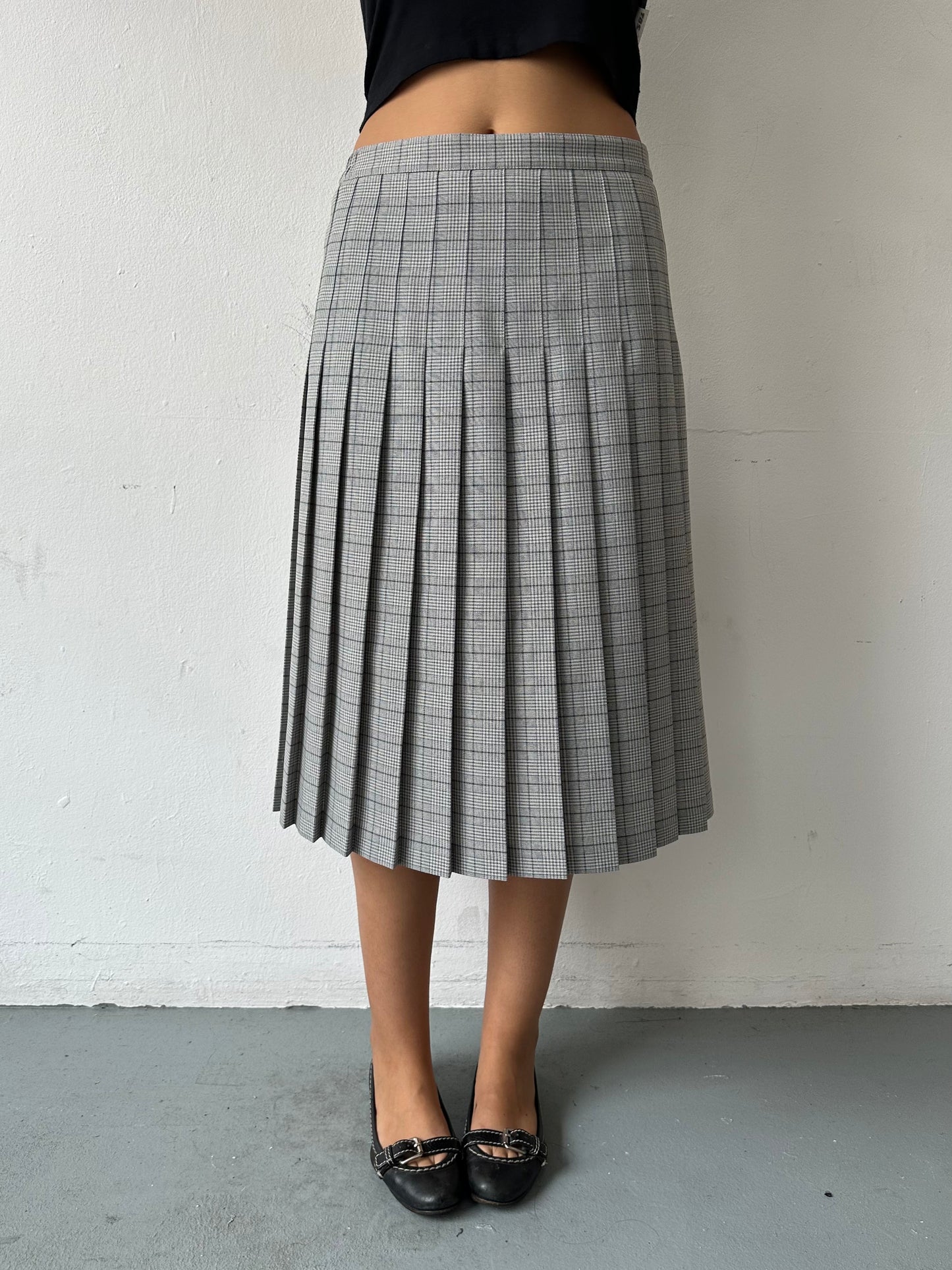 90's Pleated Skirt ∙ SIZE S