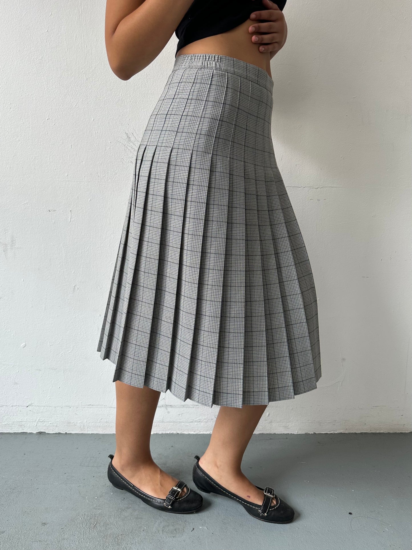 90's Pleated Skirt ∙ SIZE S