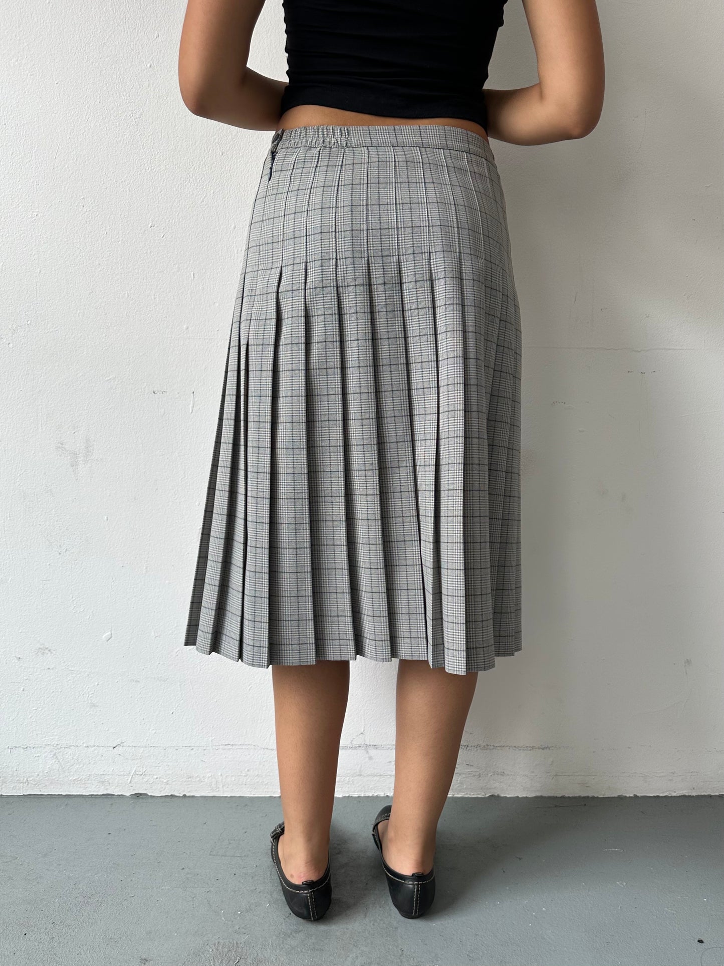 90's Pleated Skirt ∙ SIZE S