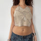 BACKLESS BOHO TOP ◦ SIZE S/M