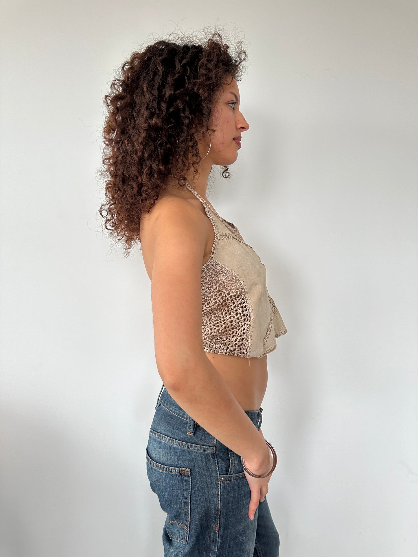 BACKLESS BOHO TOP ◦ SIZE S/M