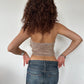 BACKLESS BOHO TOP ◦ SIZE S/M