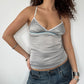 D&G SILVER CAMI ◦ SIZE S