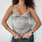 D&G SILVER CAMI ◦ SIZE S