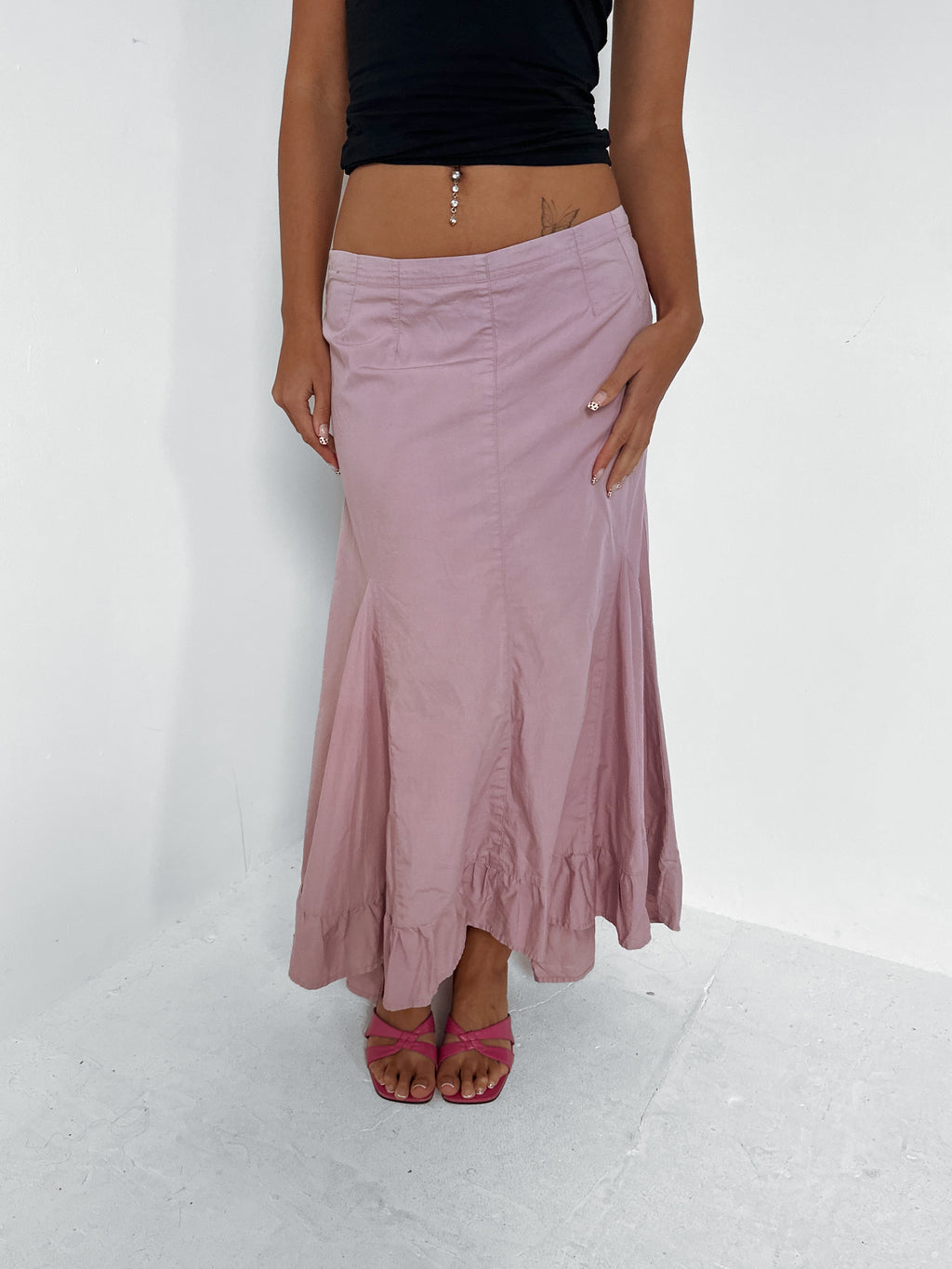 lace back skirt — size s