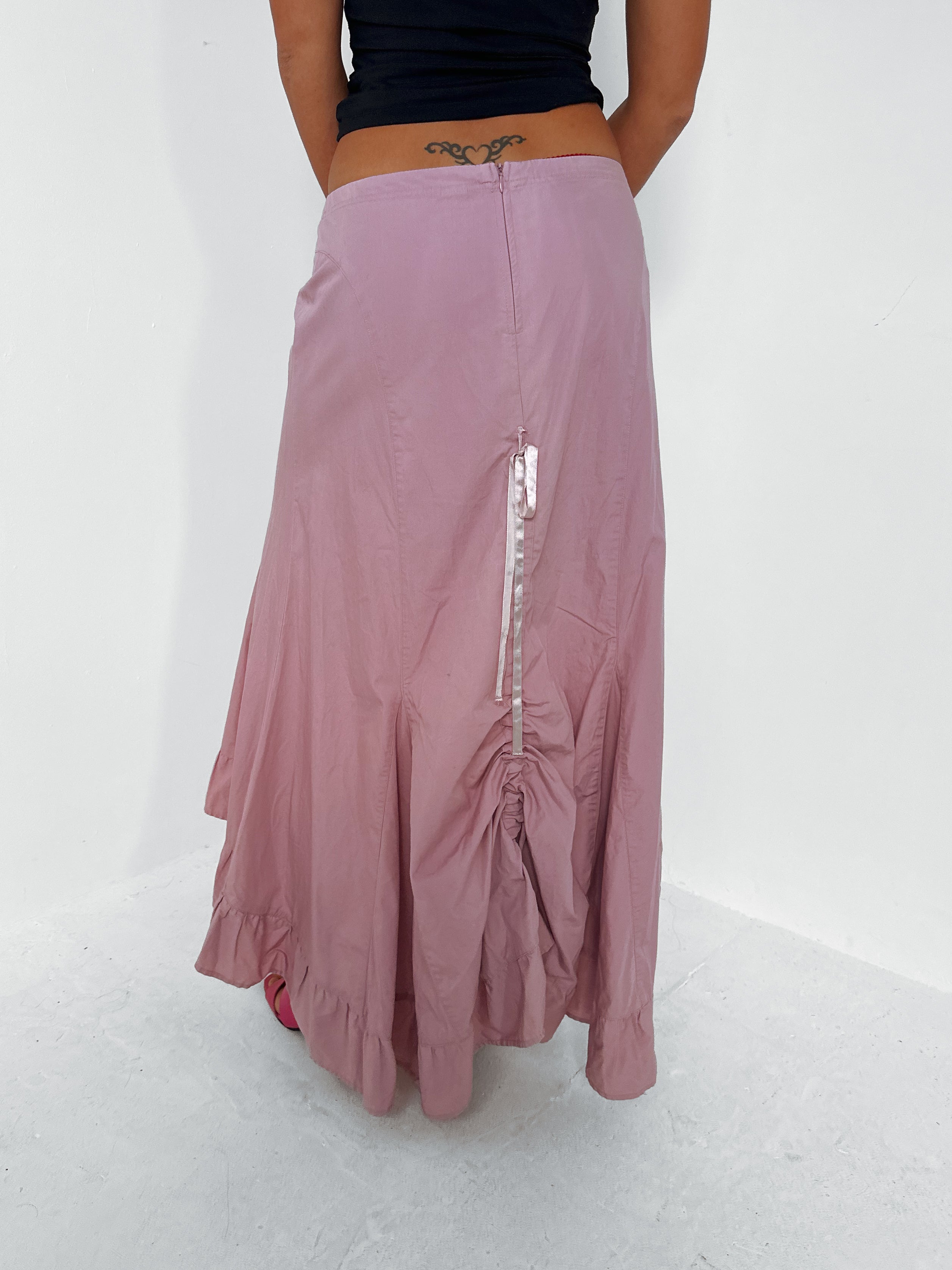 lace back skirt — size s