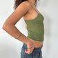 OLIVE MESH CAMI ◦ SIZE XS/S