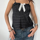 POLKS DOT SATIN CAMI ◦ SIZE S/M