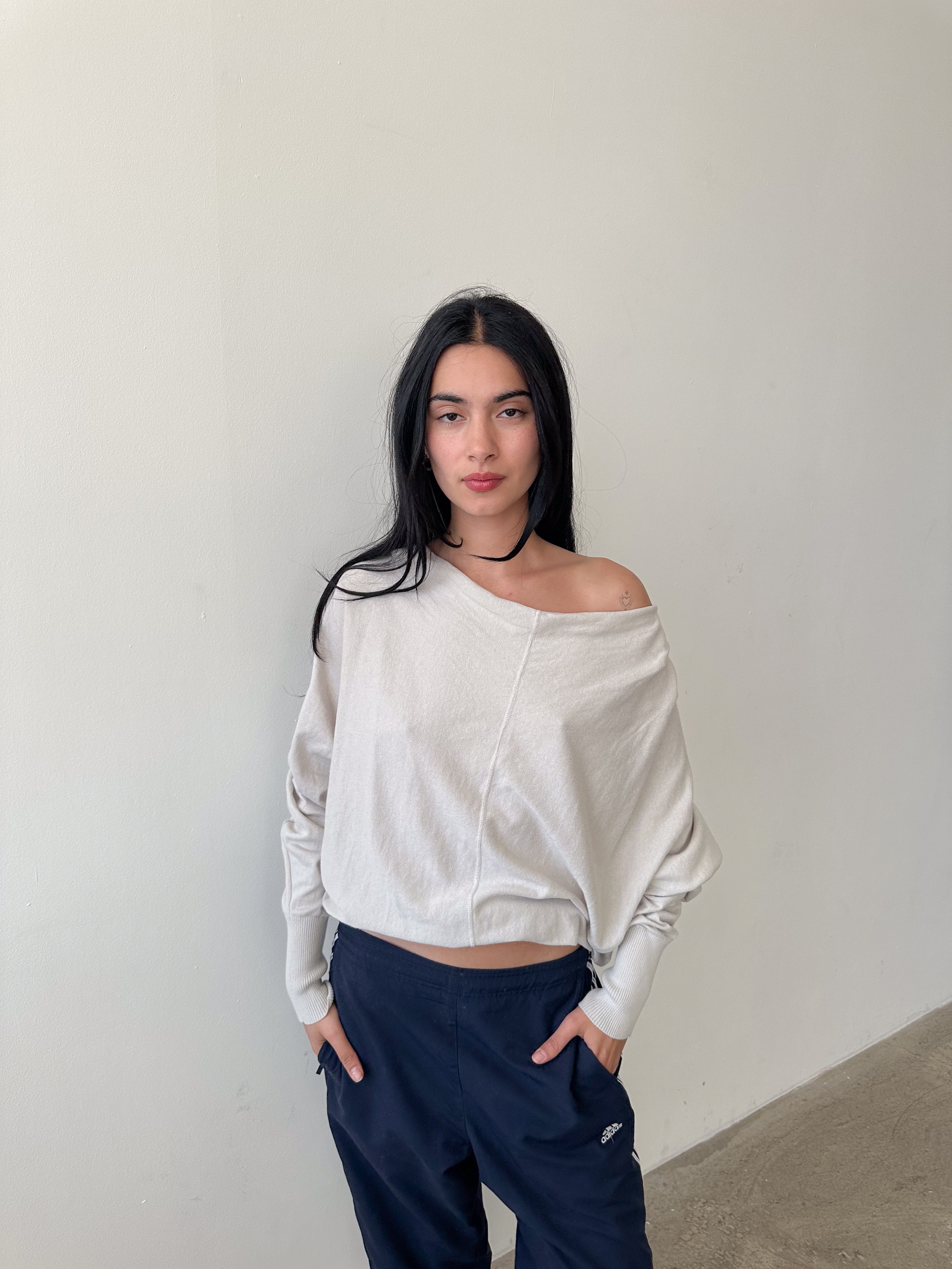 all saints batwing knit / size m