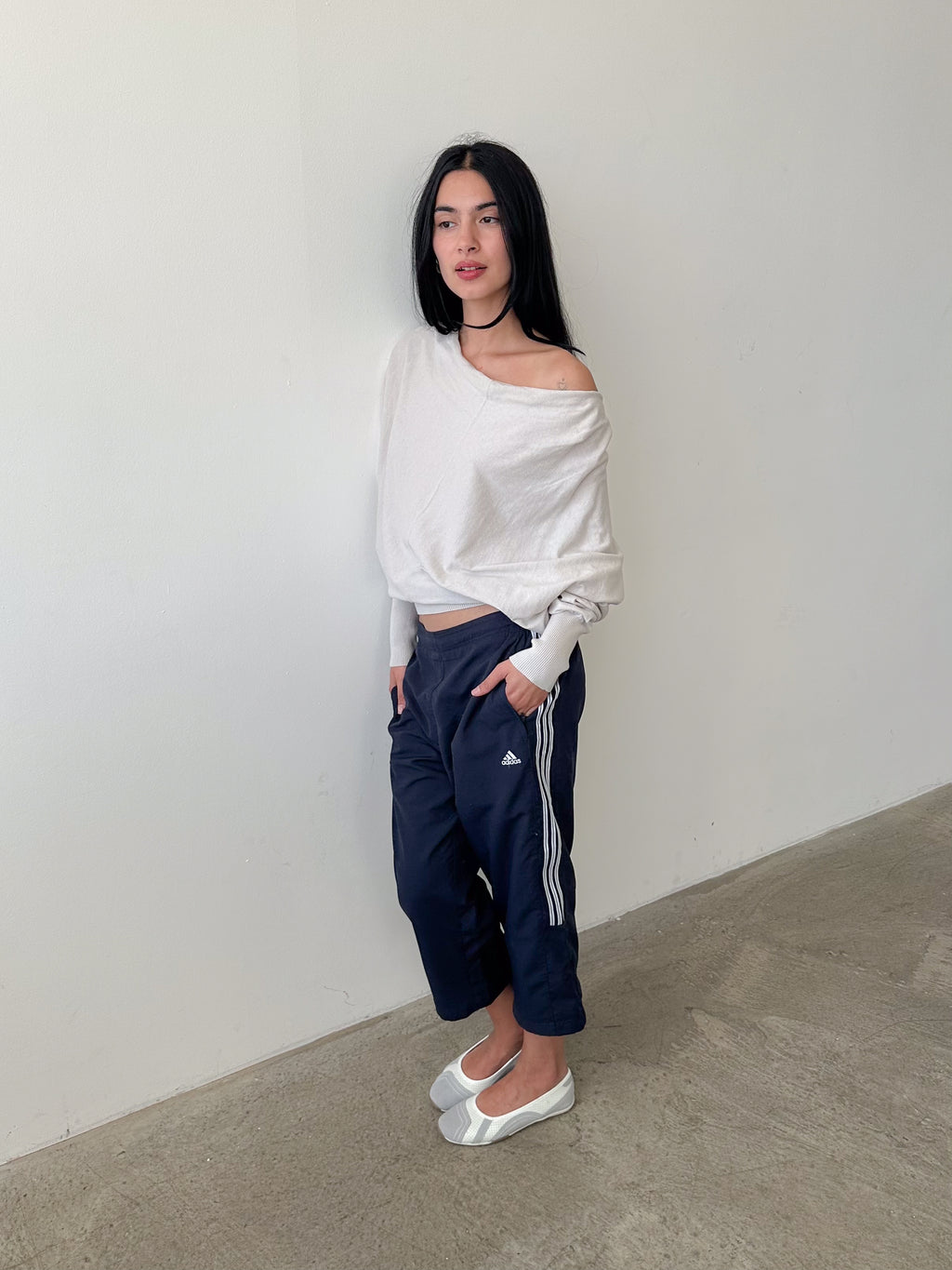 all saints batwing knit / size m