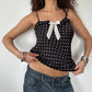 POLKS DOT SATIN CAMI ◦ SIZE S/M