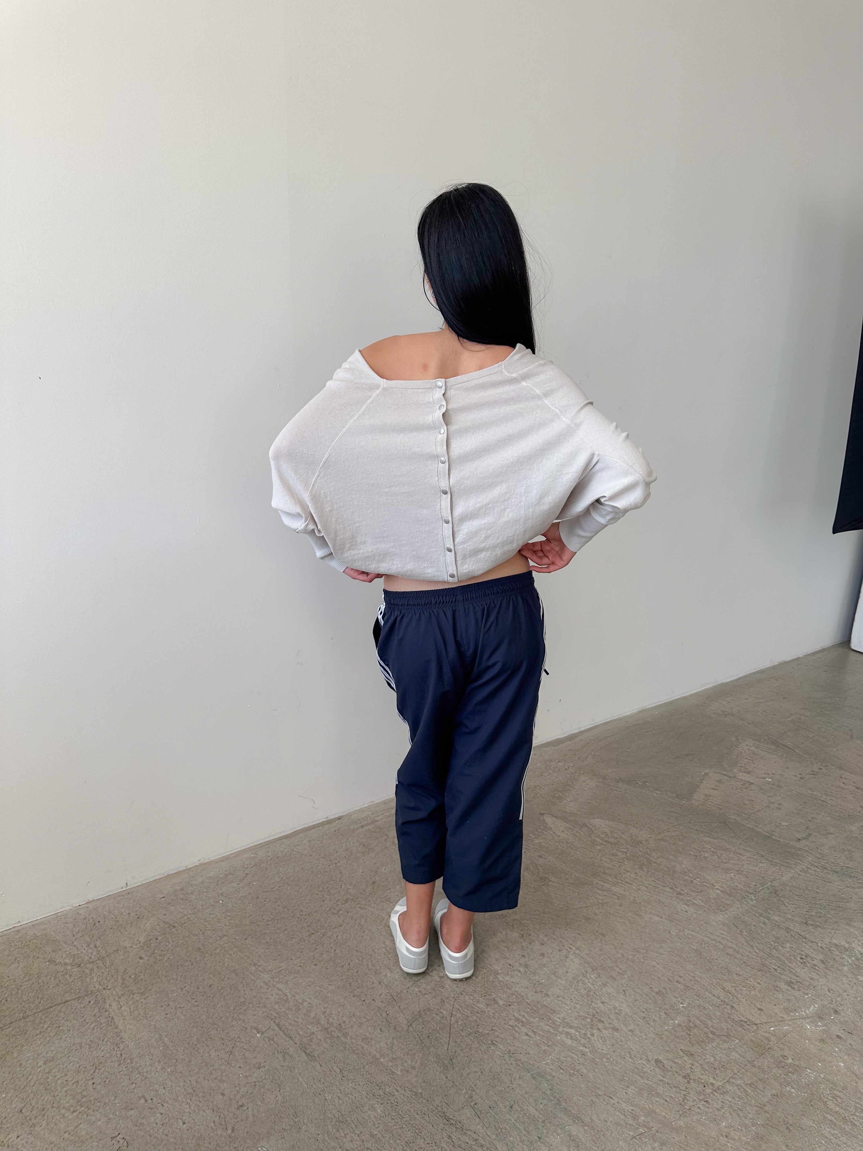 all saints batwing knit / size m