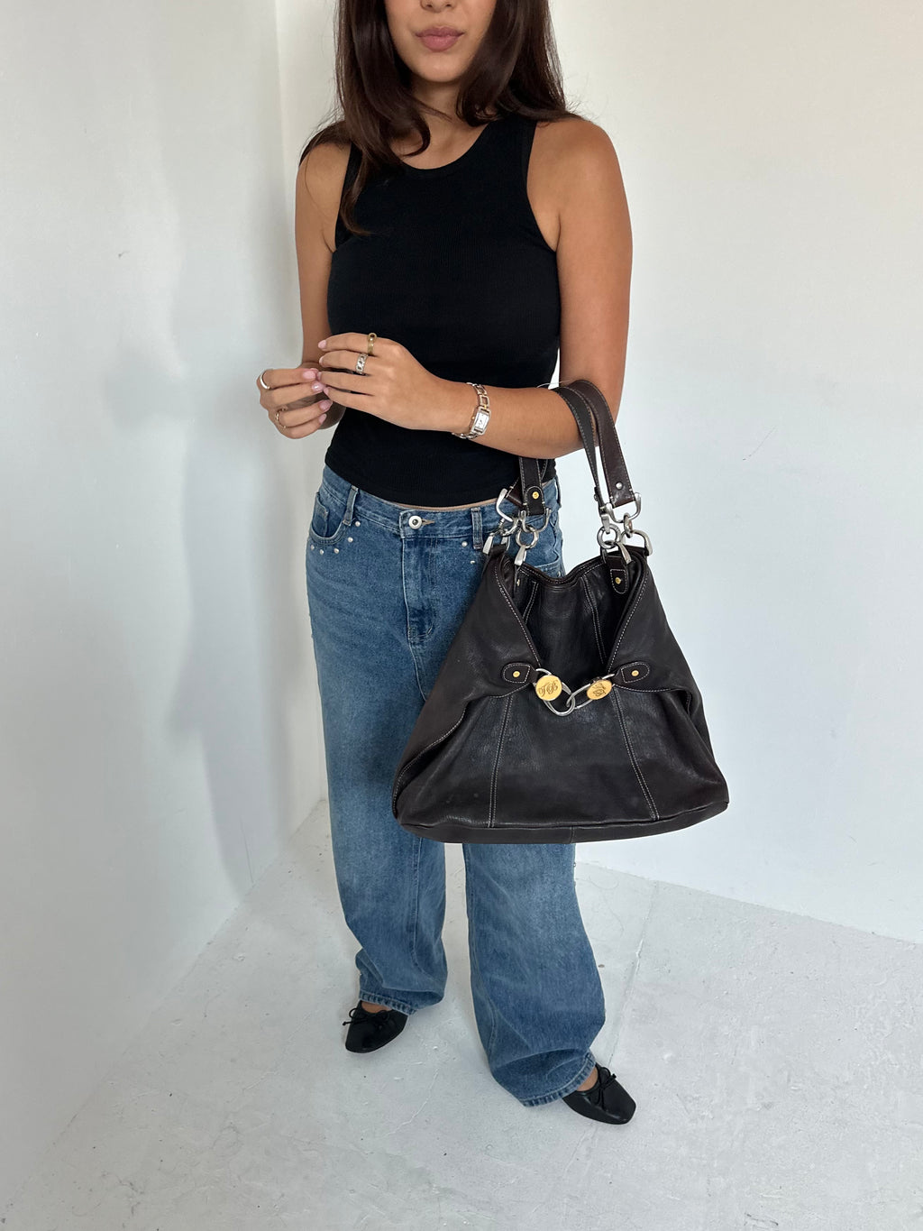 ted baker slouchy bag — one size