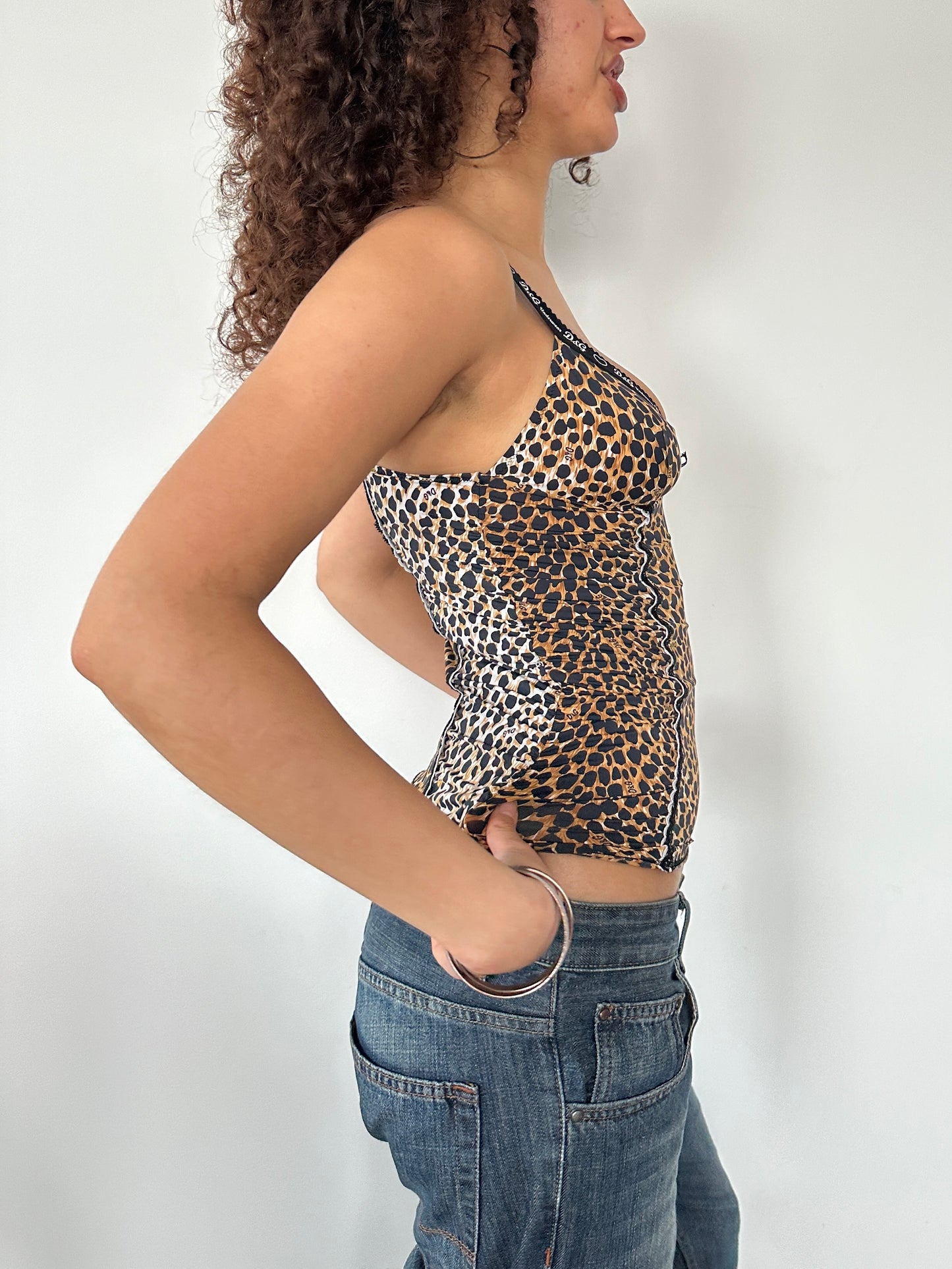 D&G LEOPARD CAMI ◦ SIZE XS/S