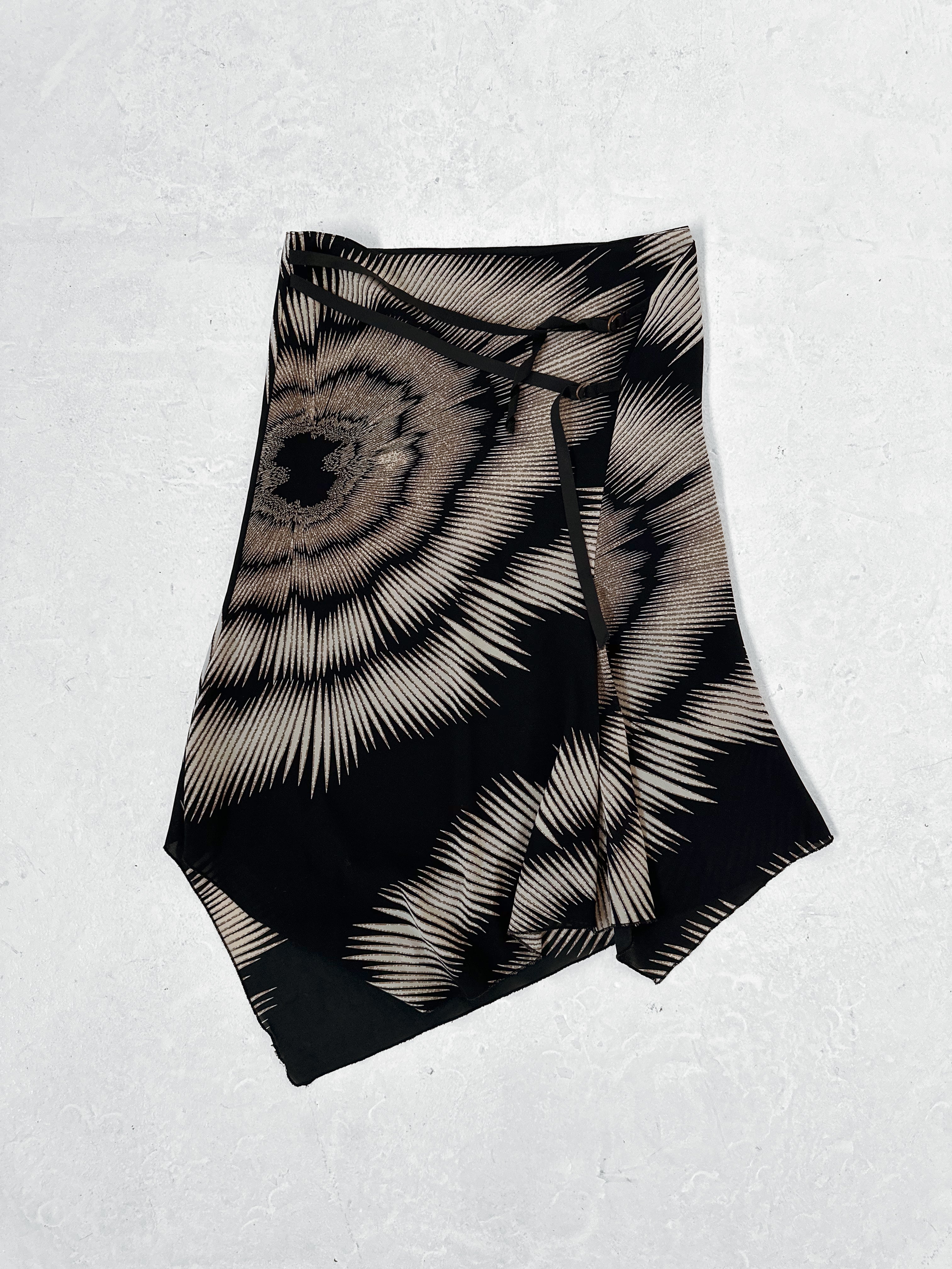 asymmetric skirt — size xs/s