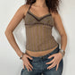 STRIPED MESH CAMI ◦ SIZE XS/S