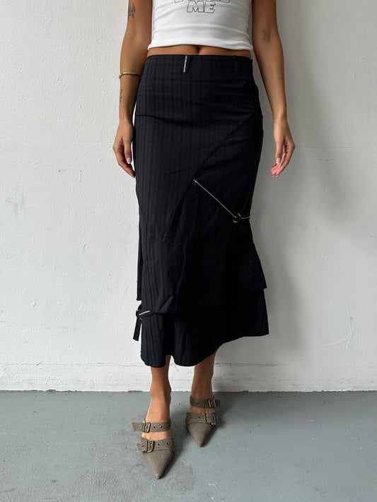 90's Asymmetric Skirt ∙ SIZE XS