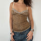 D&G LEOPARD CAMI ◦ SIZE S/M