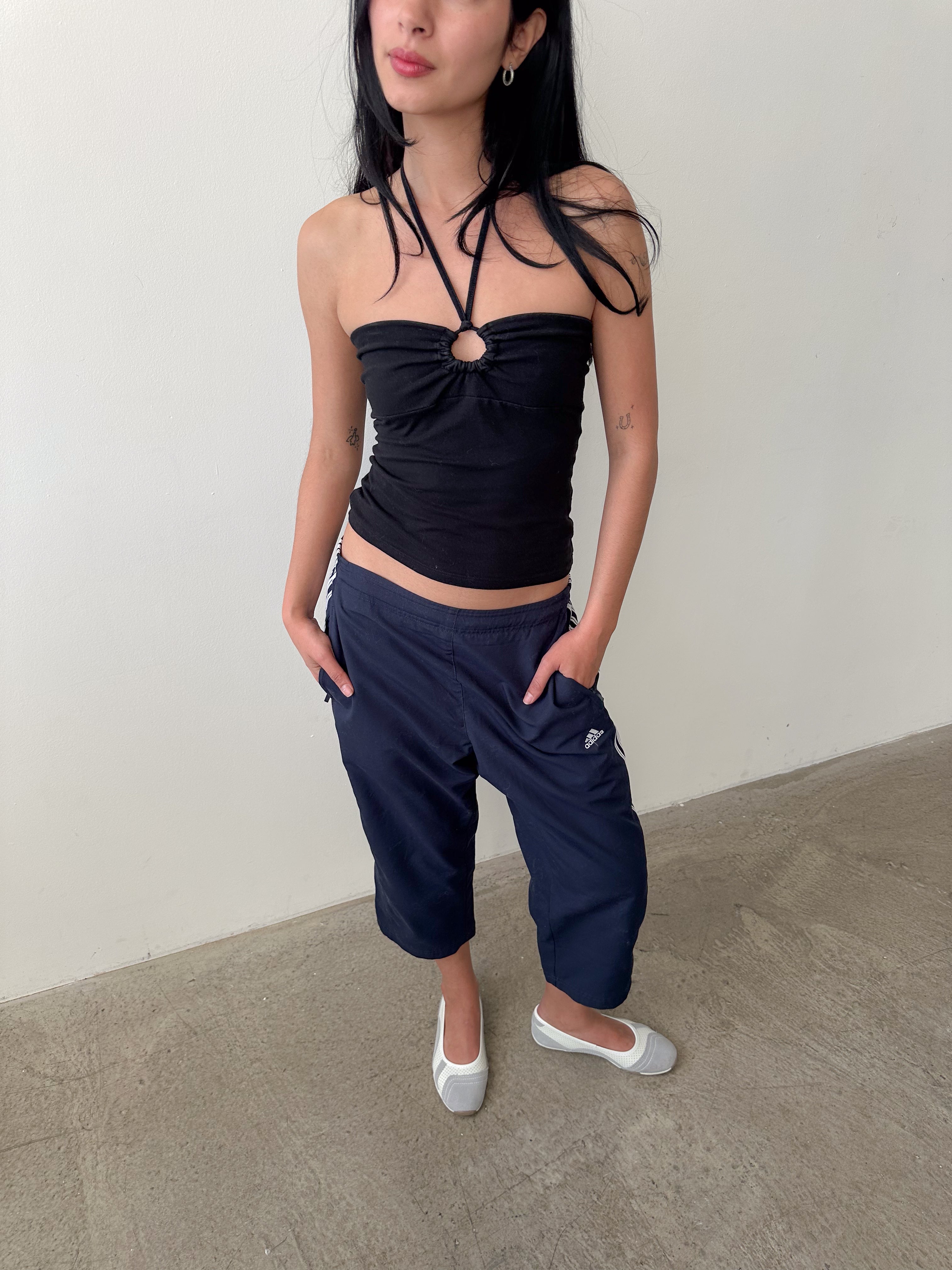 halter neck top / size xs