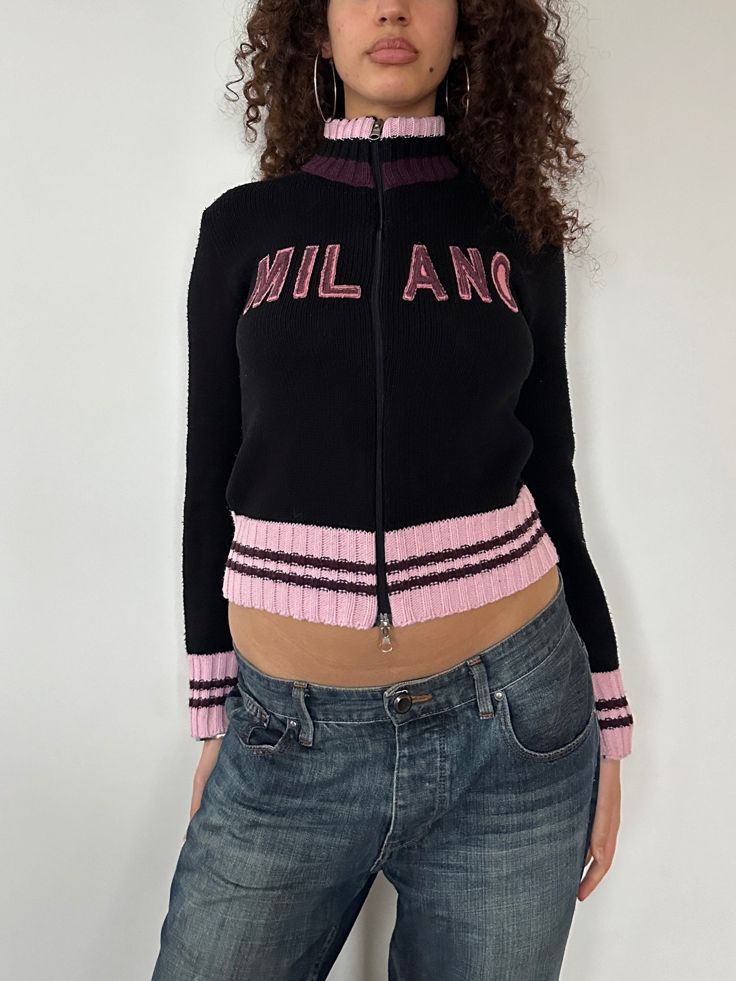 "MILANO" DUAL ZIP KNIT ◦ SIZE S