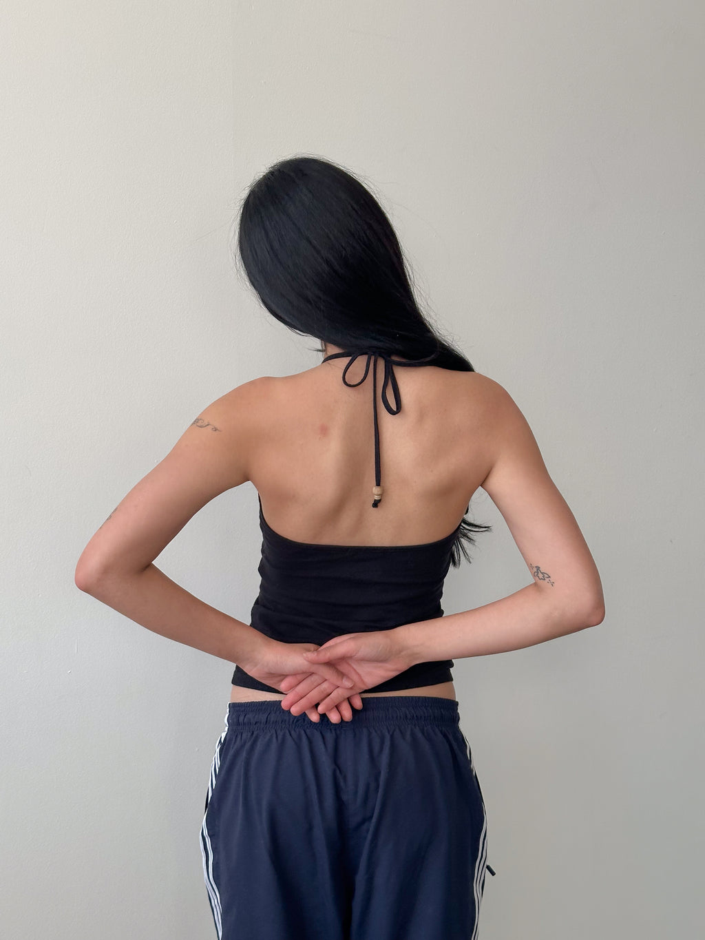 halter neck top / size xs