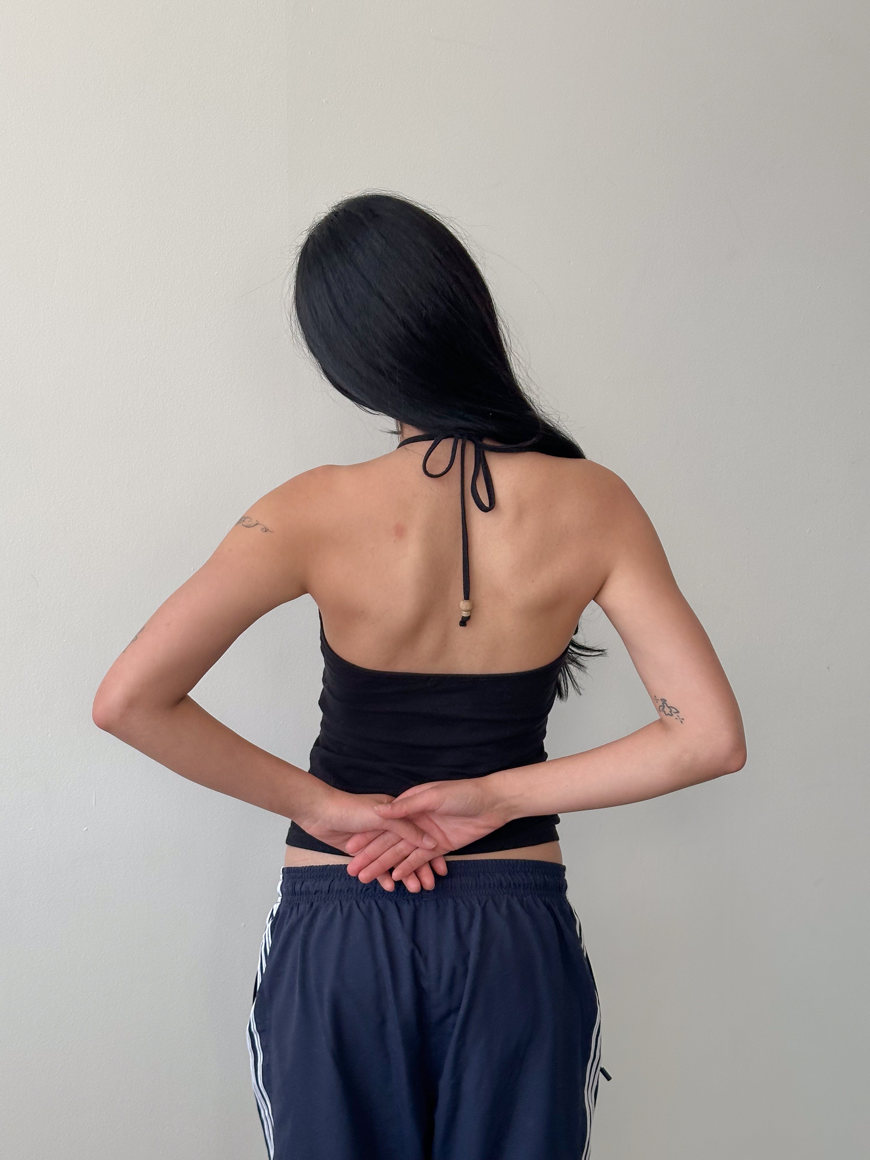 halter neck top / size xs