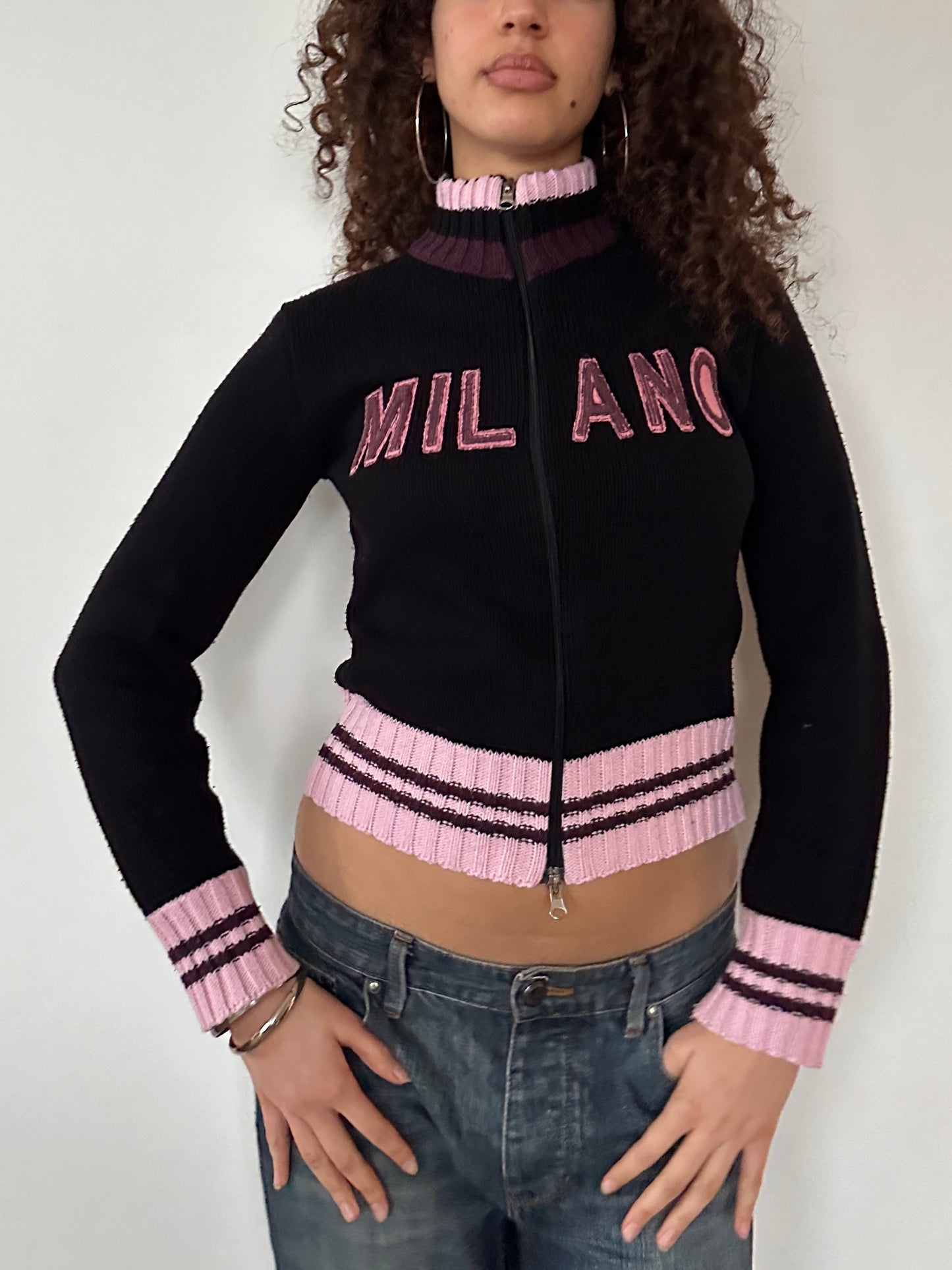 "MILANO" DUAL ZIP KNIT ◦ SIZE S