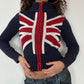 FLAG ZIP UP KNIT ◦ SIZE XS/S