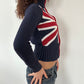 FLAG ZIP UP KNIT ◦ SIZE XS/S