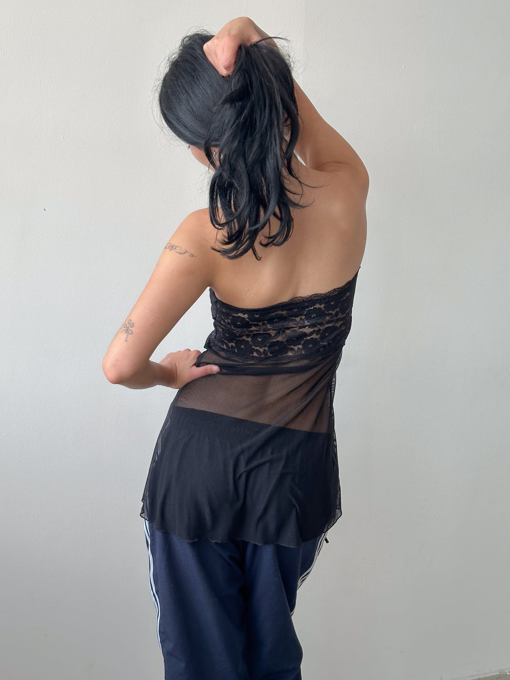 lace tube top / size s
