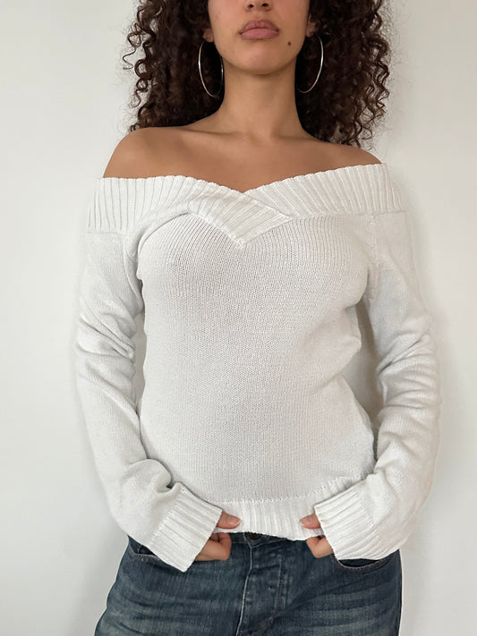 OFF SHOULDER SLOUCHY KNIT ◦ SIZE M/L