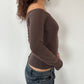 OFF SHOULDER SLOUCHY KNIT ◦ SIZE S