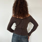 OFF SHOULDER SLOUCHY KNIT ◦ SIZE S