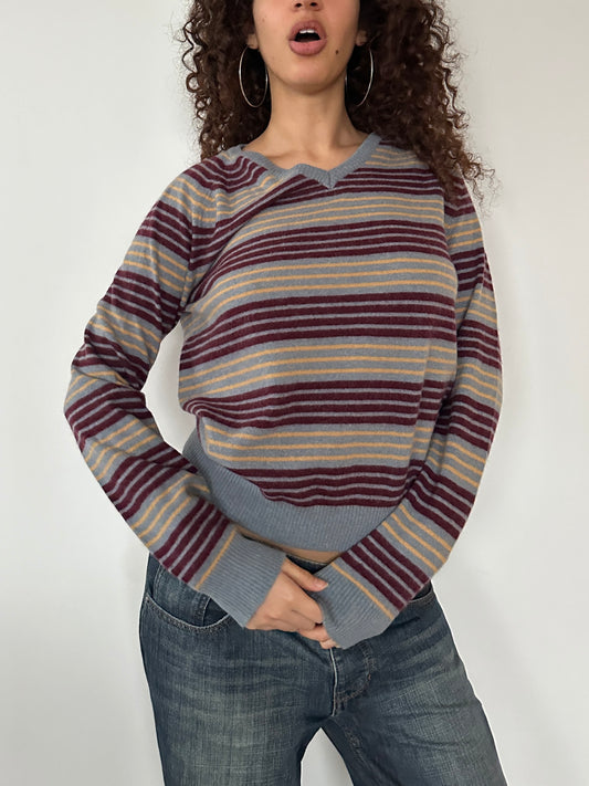 D&G SLOUCHY STRIPED KNIT ◦ SIZE S