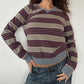 D&G SLOUCHY STRIPED KNIT ◦ SIZE S