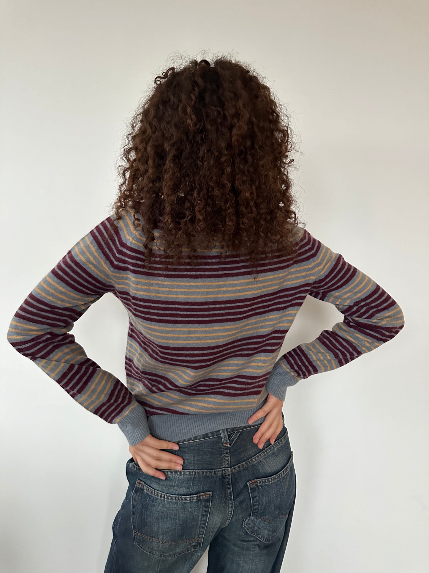 D&G SLOUCHY STRIPED KNIT ◦ SIZE S