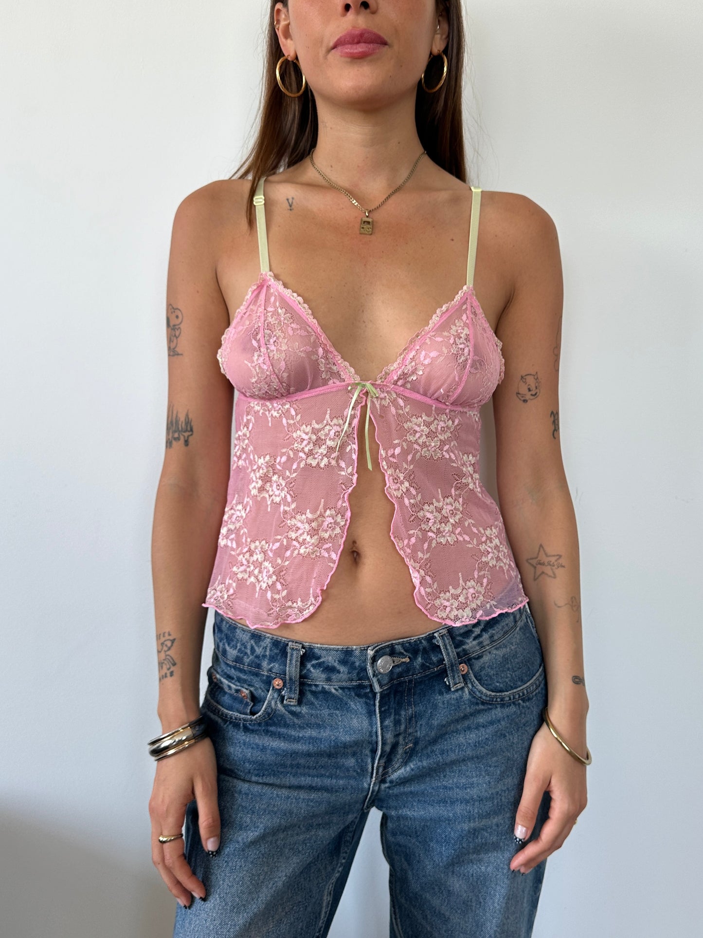 Lace Open Front Cami ⋆ Size XS