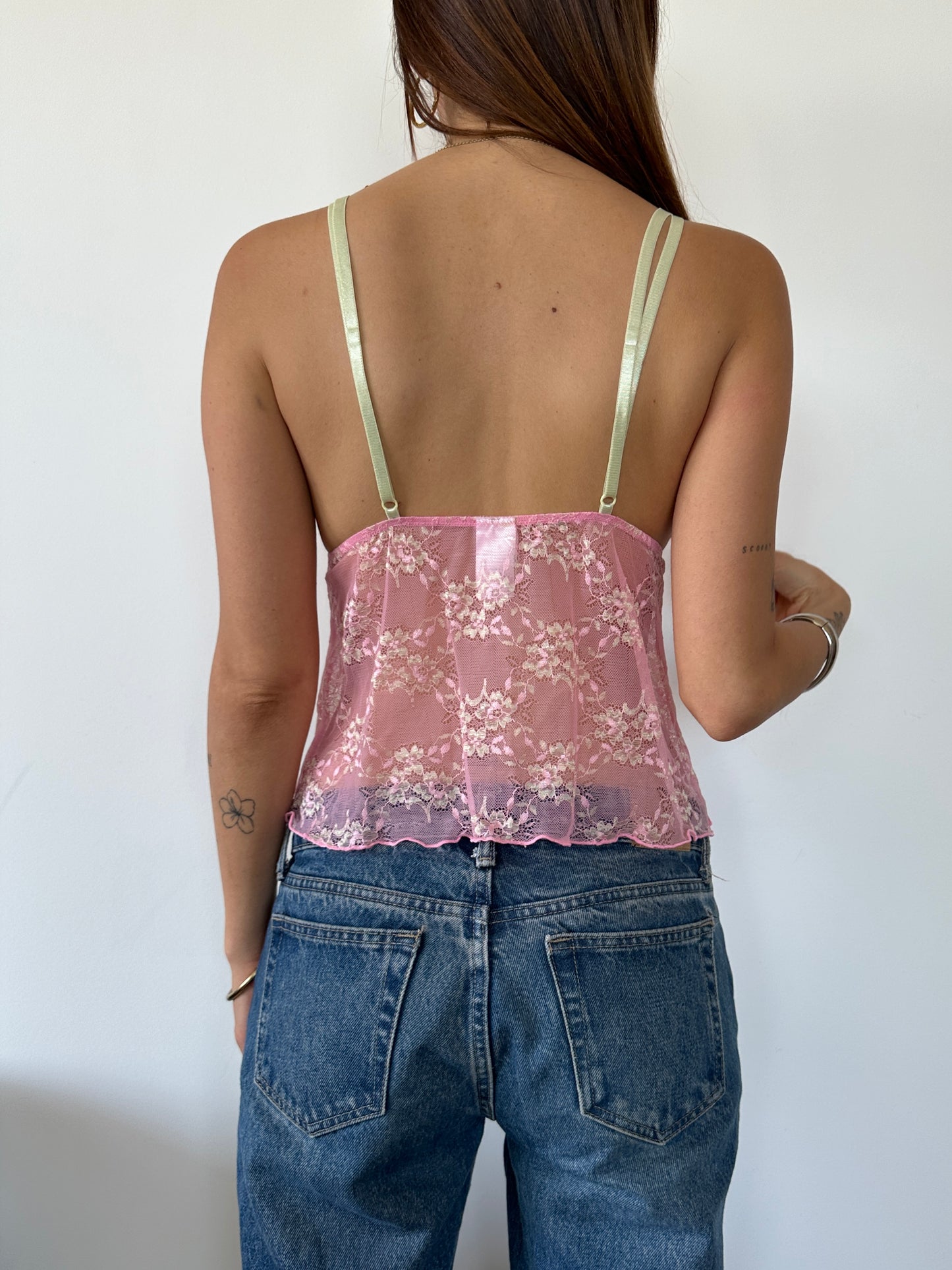 Lace Open Front Cami ⋆ Size XS