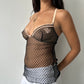 90's D&G Mesh Cami ∙ SIZE S