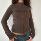 DKNY DUAL ZIP KNIT ◦ SIZE S