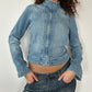 MOTO DENIM JACKET ◦ SIZE XS/S