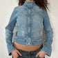 MOTO DENIM JACKET ◦ SIZE XS/S